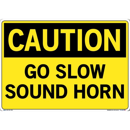 Vestil Vinyl Label Sign, 14-1/2" H, 20-1/2" W, Vinyl Label, Rectangle, English, SI-C-49-E-LB-011 SI-C-49-E-LB-011